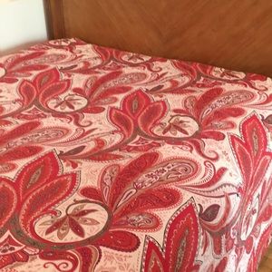 Crate & Barrel King size Duvet cover